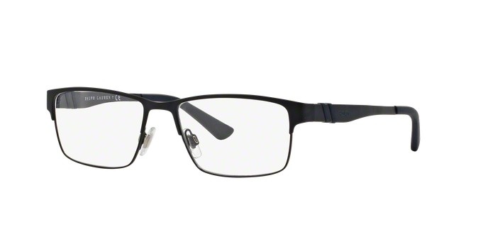 Occhiali da vista Polo PH 1147 (9303) colore matte blue forma rettangolare lenti demo lens