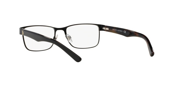 Eyeglasses Polo PH 1157 (9038) color matte black shape rectangle lenses demo lens