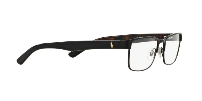 Eyeglasses Polo PH 1157 (9038) color matte black shape rectangle lenses demo lens