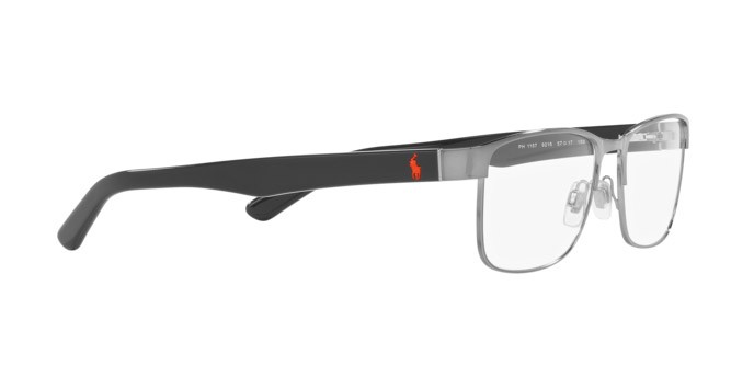 Eyeglasses Polo PH 1157 (9216) color gunmetal lucido shape rectangle lenses lente demo