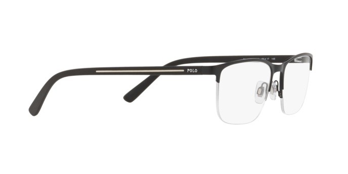 Brillen Polo PH 1187 (9038) farbe matte black form quadratisch gläser demo lens