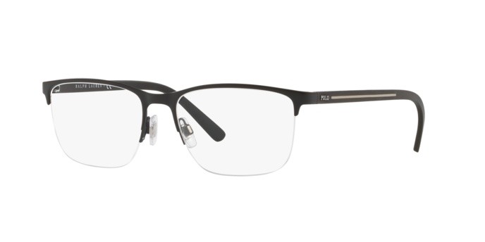 Brillen Polo PH 1187 (9038) farbe matte black form quadratisch gläser demo lens