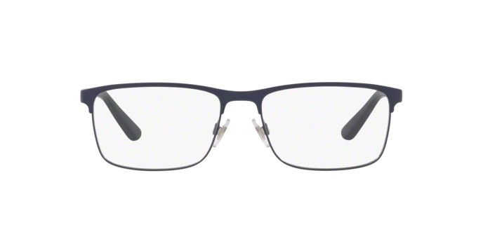 Eyeglasses Polo PH 1190 (9303) color matte navy blue shape rectangle lenses demo lens
