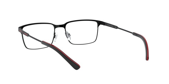 Brillen Polo PH 1192 (9003) farbe black form rechteckig gläser demo lens
