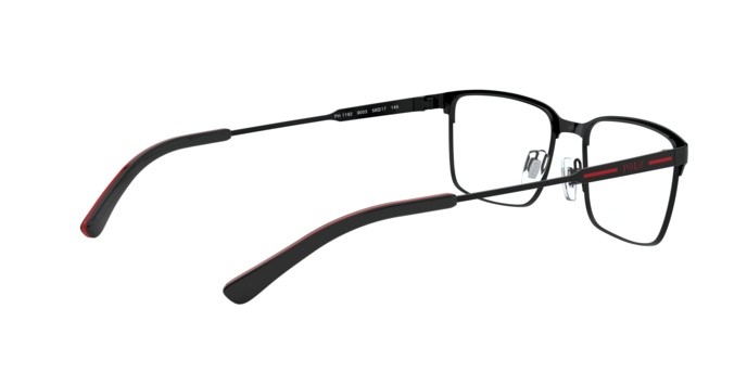 Brillen Polo PH 1192 (9003) farbe black form rechteckig gläser demo lens
