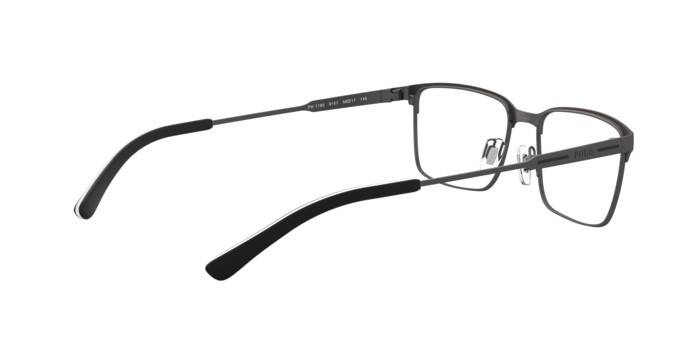 Brillen Polo PH 1192 (9157) farbe matte dark gunmetal form rechteckig gläser demo lens