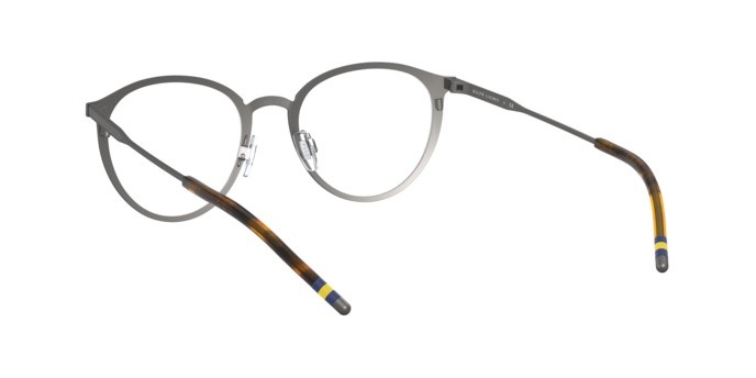 Brillen Polo PH 1197 (9187) farbe matte brushed dark gunmetal form pantos gläser demo lens
