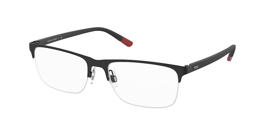 Brillen Polo PH 1202 (9397) farbe matte black form quadratisch gläser demo lens