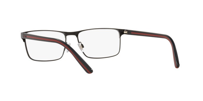 Eyeglasses Polo PH 1207 (9160) color matte black shape rectangle lenses demo lens