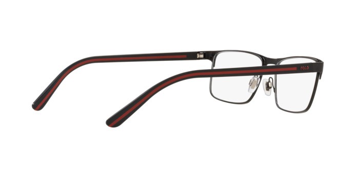 Eyeglasses Polo PH 1207 (9160) color matte black shape rectangle lenses demo lens