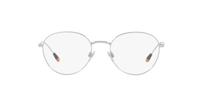 Eyeglasses Polo PH 1208 (9001) color shiny silver shape oval lenses demo lens