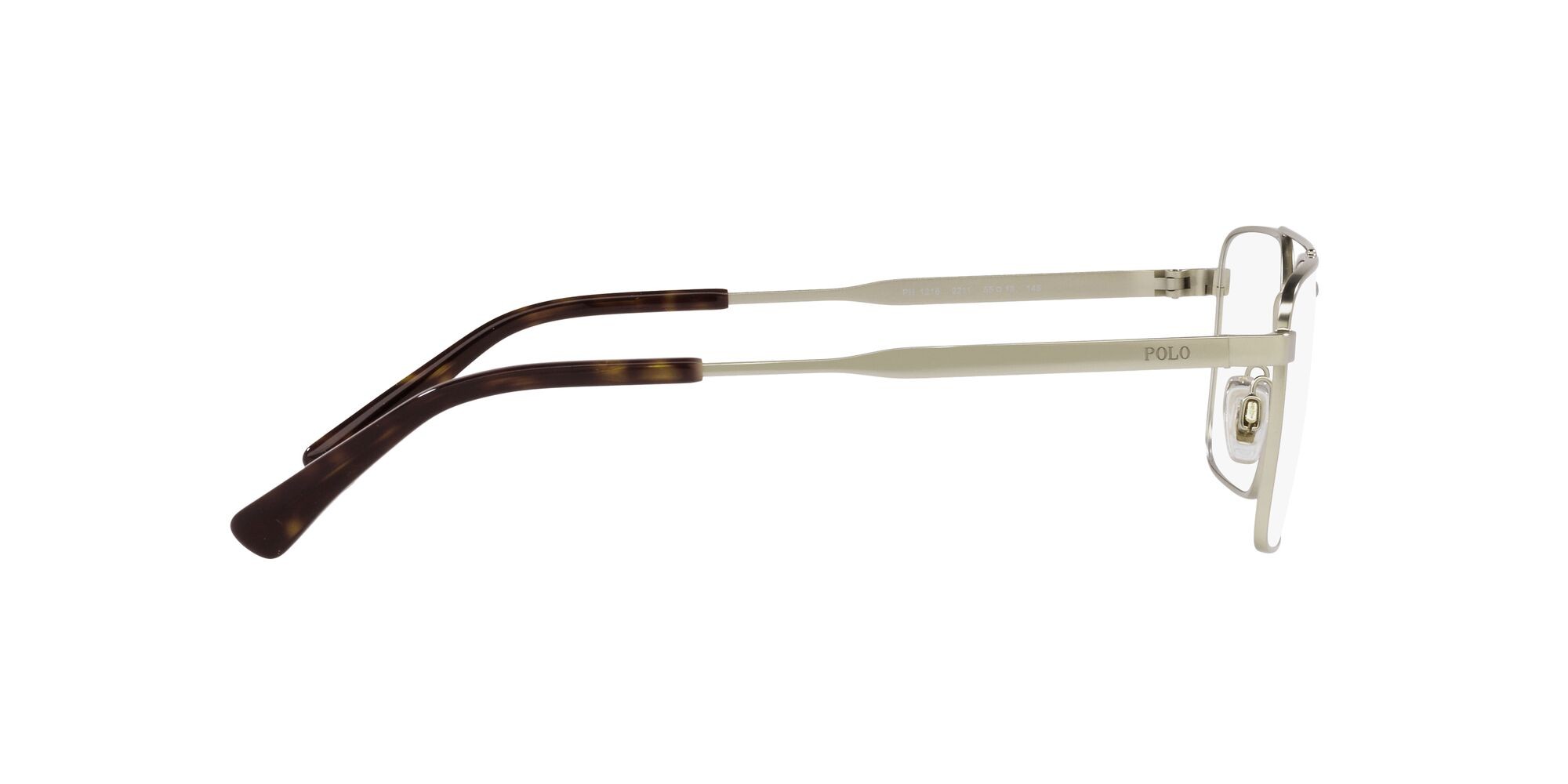Brillen Polo PH 1216 (9211) farbe oro pallido semi-brillante form rechteckig gläser lente demo