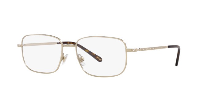 Brillen Polo PH 1218 (9211) farbe oro pallido semi-brillante form quadratisch gläser lente demo
