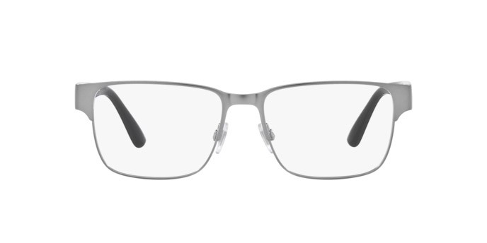 Eyeglasses Polo PH 1219 (9266) color gunmetal semi-brillante shape rectangle lenses lente demo