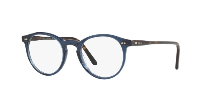 Occhiali da vista Polo PH 2083 (5276) colore blue transparent forma pantos lenti demo lens
