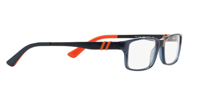 Eyeglasses Polo PH 2115 (5469) color blue shape rectangle lenses demo lens