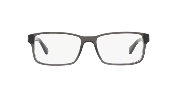 Eyeglasses Polo PH 2123 (5536) color shiny black crystal shape rectangle lenses demo lens