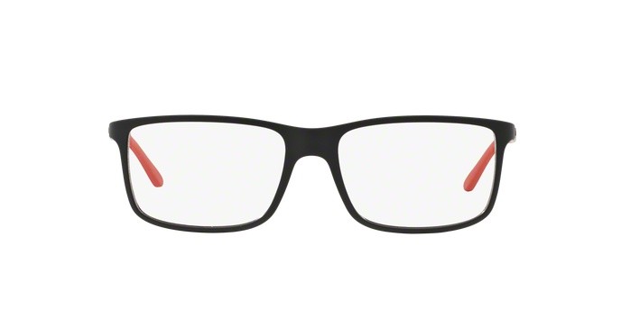 Occhiali da vista Polo PH 2126 (5504) colore matte black forma rettangolare lenti demo lens