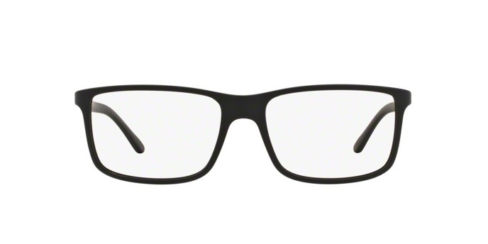 Eyeglasses Polo PH 2126 (5505) color matte black shape rectangle lenses demo lens