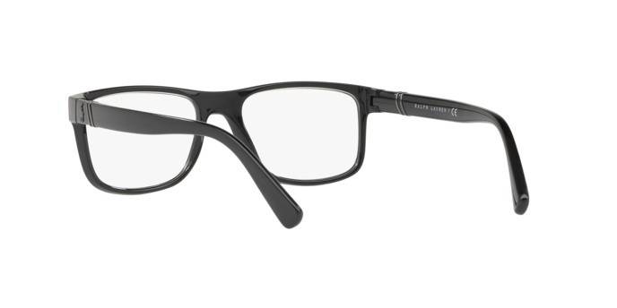 Eyeglasses Polo PH 2184 (5001) color shiny black shape rectangle lenses demo lens