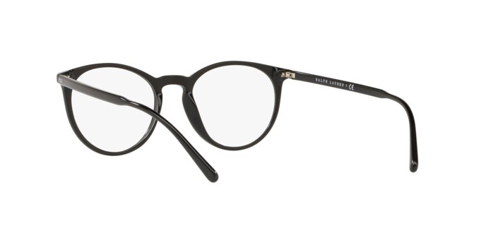 Eyeglasses Polo PH 2193 (5001) color black shape pantos lenses demo lens