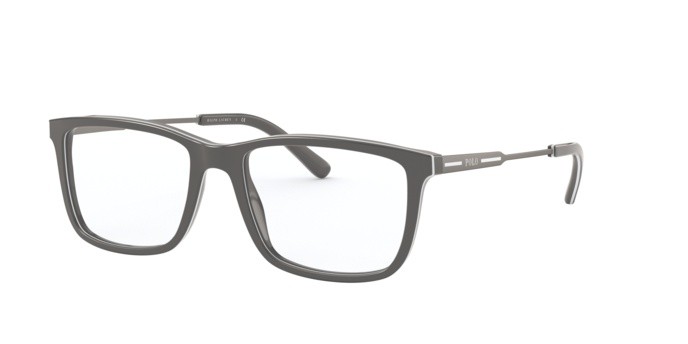 Brillen Polo PH 2216 (5786) farbe grey/white/grey form rechteckig gläser demo lens