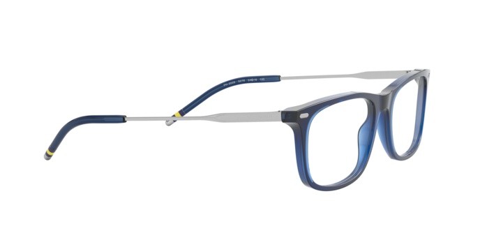 Brillen Polo PH 2220 (5276) farbe blue transparent form quadratisch gläser demo lens