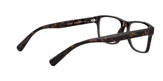 Brillen Polo PH 2223 (5003) farbe dark havana form quadratisch gläser demo lens