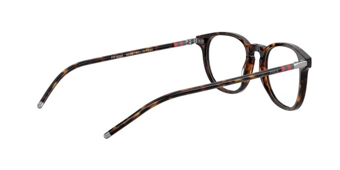 Occhiali da vista Polo PH 2225 (5003) colore dark havana forma pantos lenti demo lens