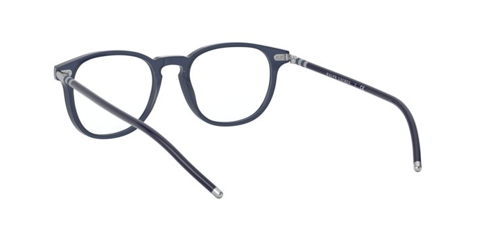 Brillen Polo PH 2225 (5866) farbe transparent blue form pantos gläser demo lens