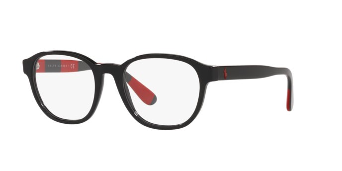 Brillen Polo PH 2228 (5001) farbe black form pantos gläser demo lens