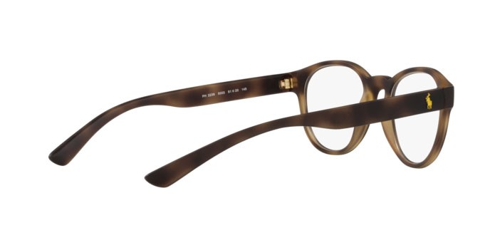 Brillen Polo PH 2238 (5003) farbe matte havana form pantos gläser demo lens