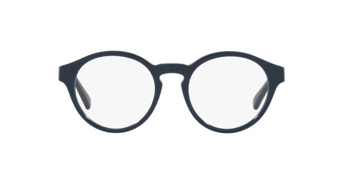 Eyeglasses Polo PH 2243 (5465) color shiny navy blue shape pantos lenses demo lens