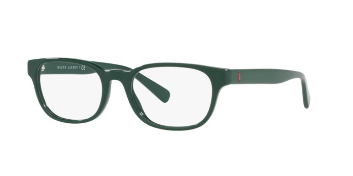 Brillen Polo PH 2244 (5421) farbe shiny forest green form pantos gläser demo lens