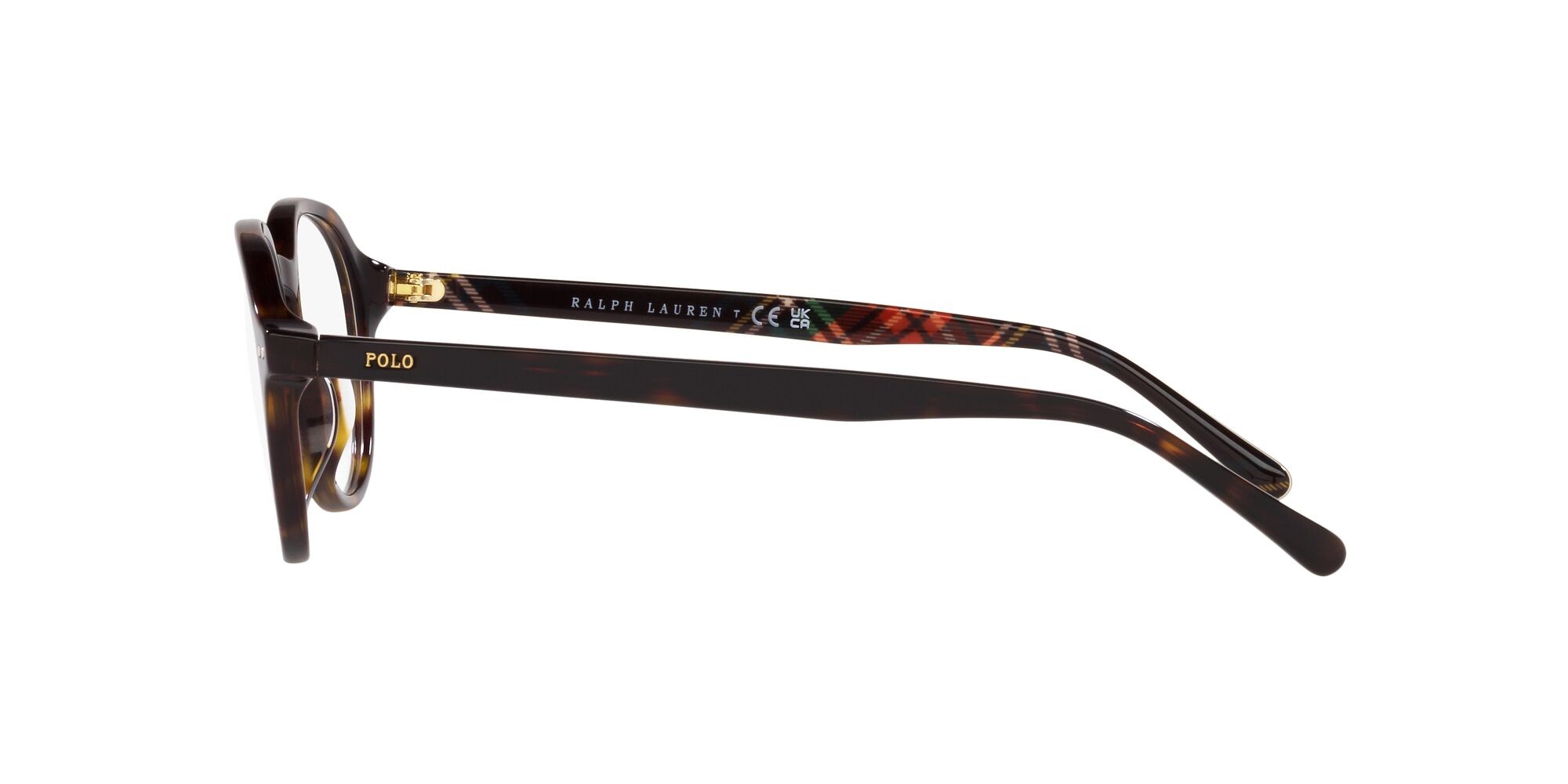 Eyeglasses Polo PH 2251U (5003) color havana scuro lucido shape oval lenses lente demo