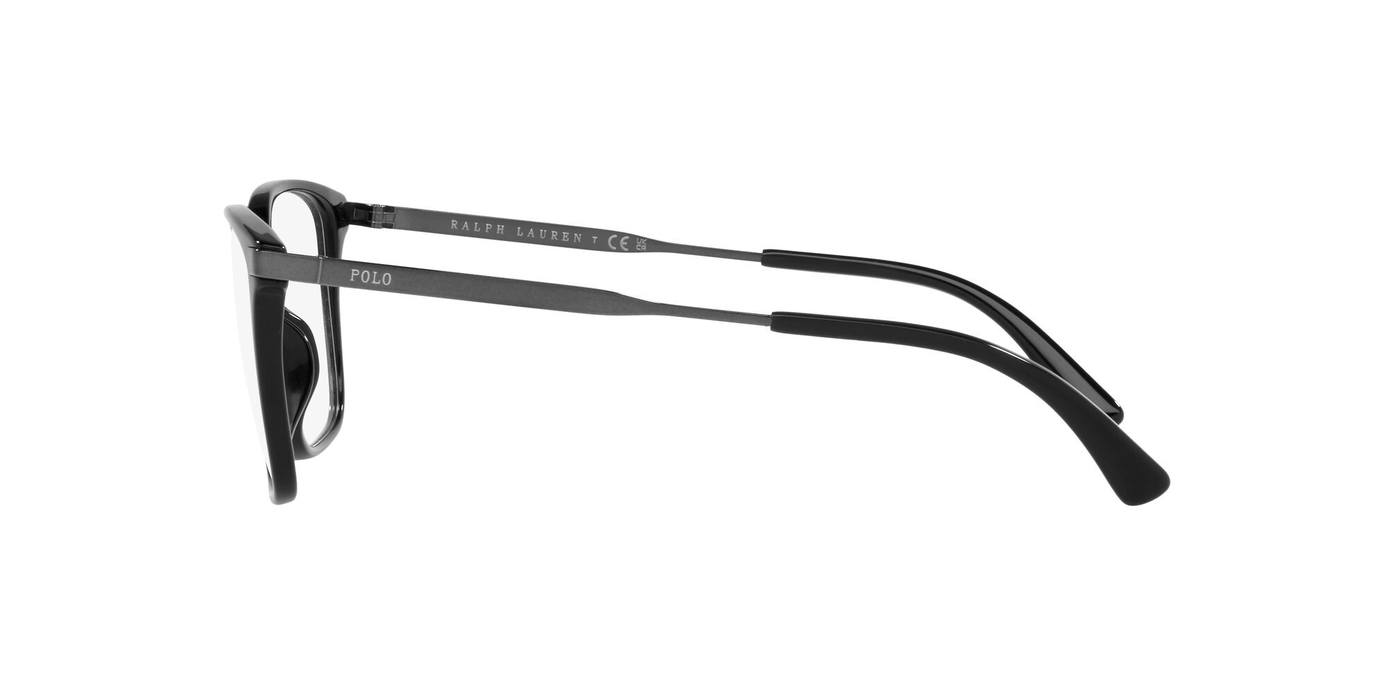 Brillen Polo PH 2255U (5001) farbe nero lucido form rechteckig gläser lente demo