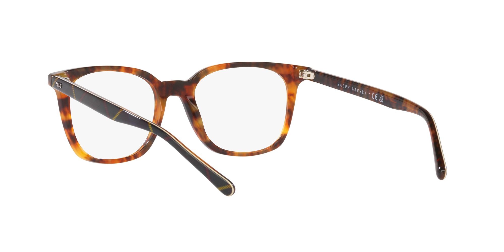 Eyeglasses Polo PH 2256 (5017) color havana jerry brillante shape square lenses lente demo