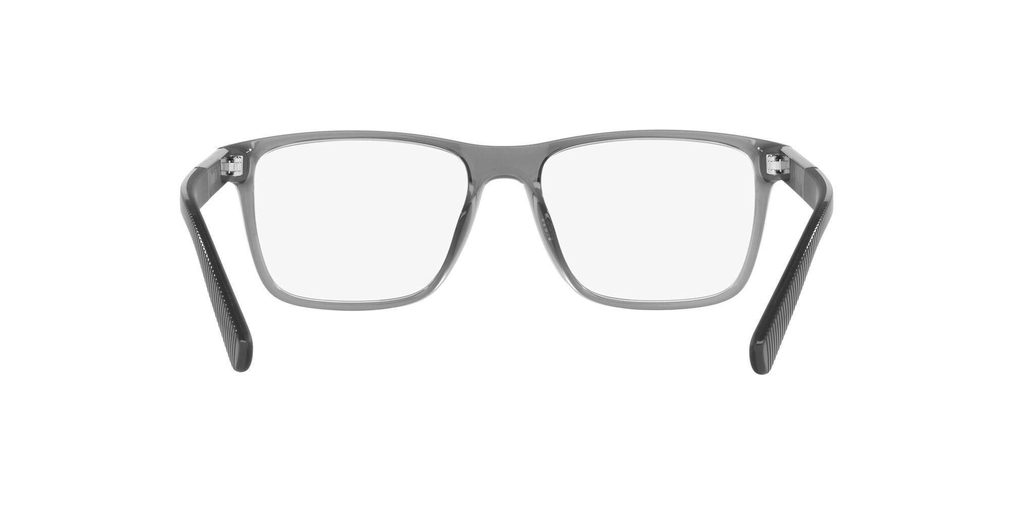 Eyeglasses Polo PH 2257U (5407) color grigio trasparente lucido shape rectangle lenses lente demo