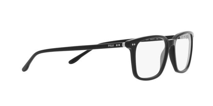 Occhiali da vista Polo PH 2259 (5001) colore nero lucido forma quadrato lenti lente demo