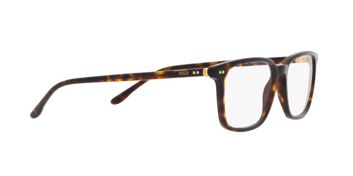 Occhiali da vista Polo PH 2259 (5003) colore havana scuro lucido forma quadrato lenti lente demo