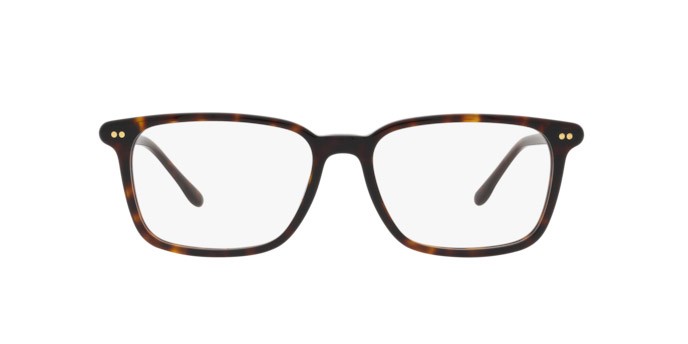 Occhiali da vista Polo PH 2259 (5003) colore havana scuro lucido forma quadrato lenti lente demo