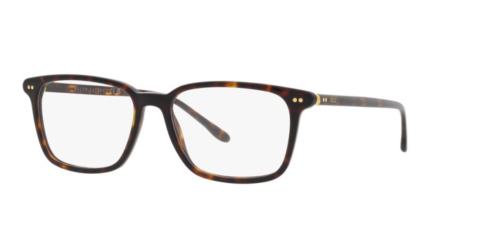Occhiali da vista Polo PH 2259 (5003) colore havana scuro lucido forma quadrato lenti lente demo