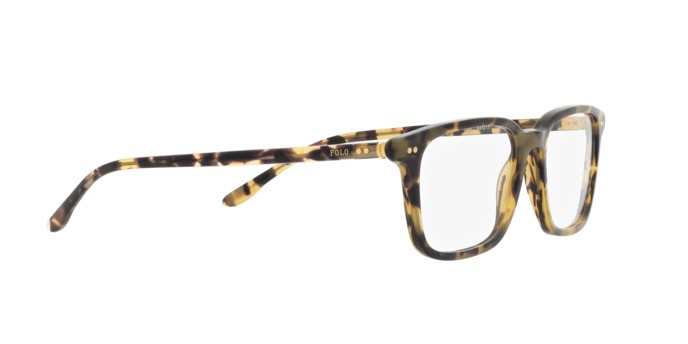 Occhiali da vista Polo PH 2259 (6087) colore shiny camo havana forma quadrato lenti lente demo