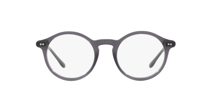 Occhiali da vista Polo PH 2260 (5965) colore grigio trasparente lucido forma rotondo lenti lente demo