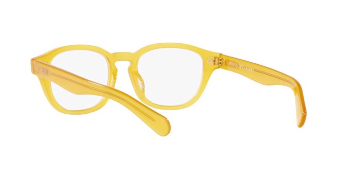Eyeglasses Polo PH 2261U (5005) color miele opalino brillante shape square lenses lente demo