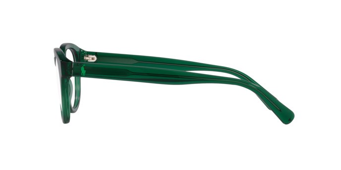 Occhiali da vista Polo PH 2262 (6084) colore verde trasparente lucido forma pantos lenti lente demo