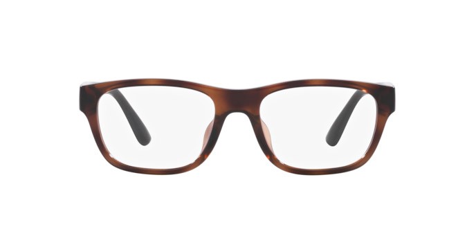 Occhiali da vista Polo PH 2263U (5974) colore shiny havana brown forma quadrato lenti lente demo