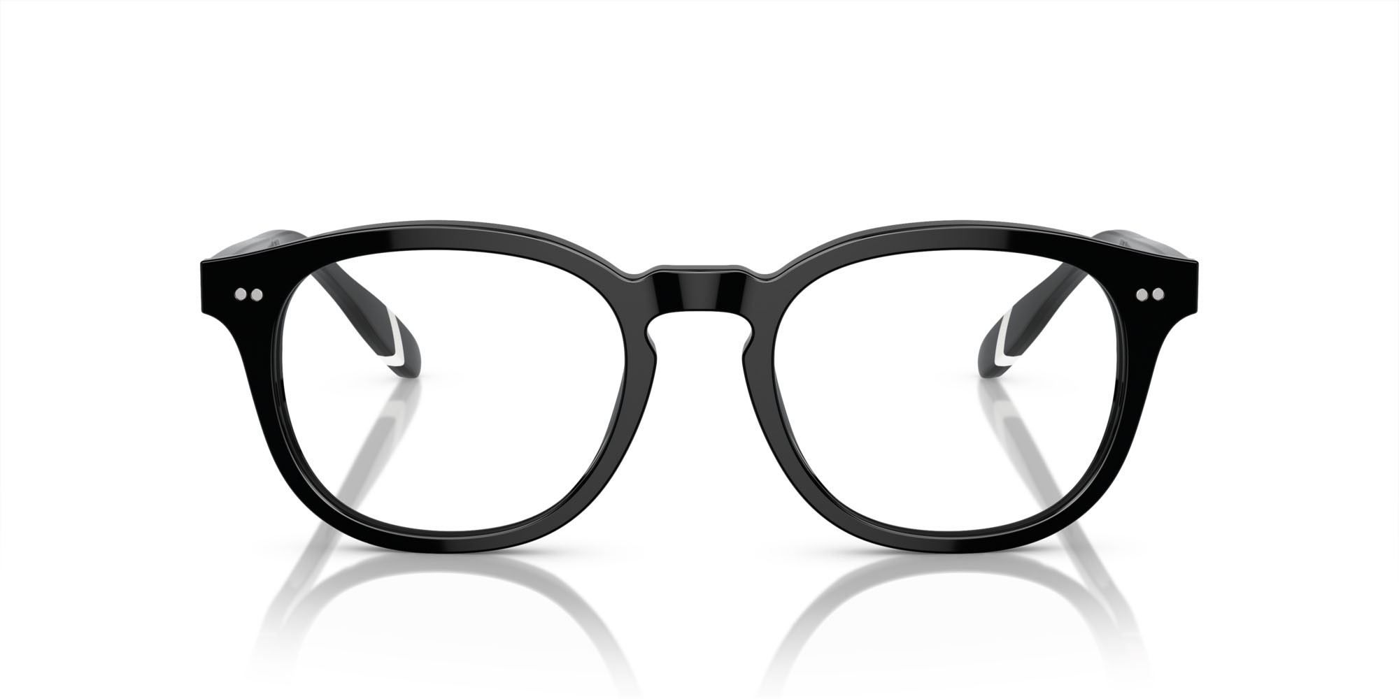 Occhiali da vista Polo PH 2267 (5001) colore nero lucido forma quadrato lenti lente demo