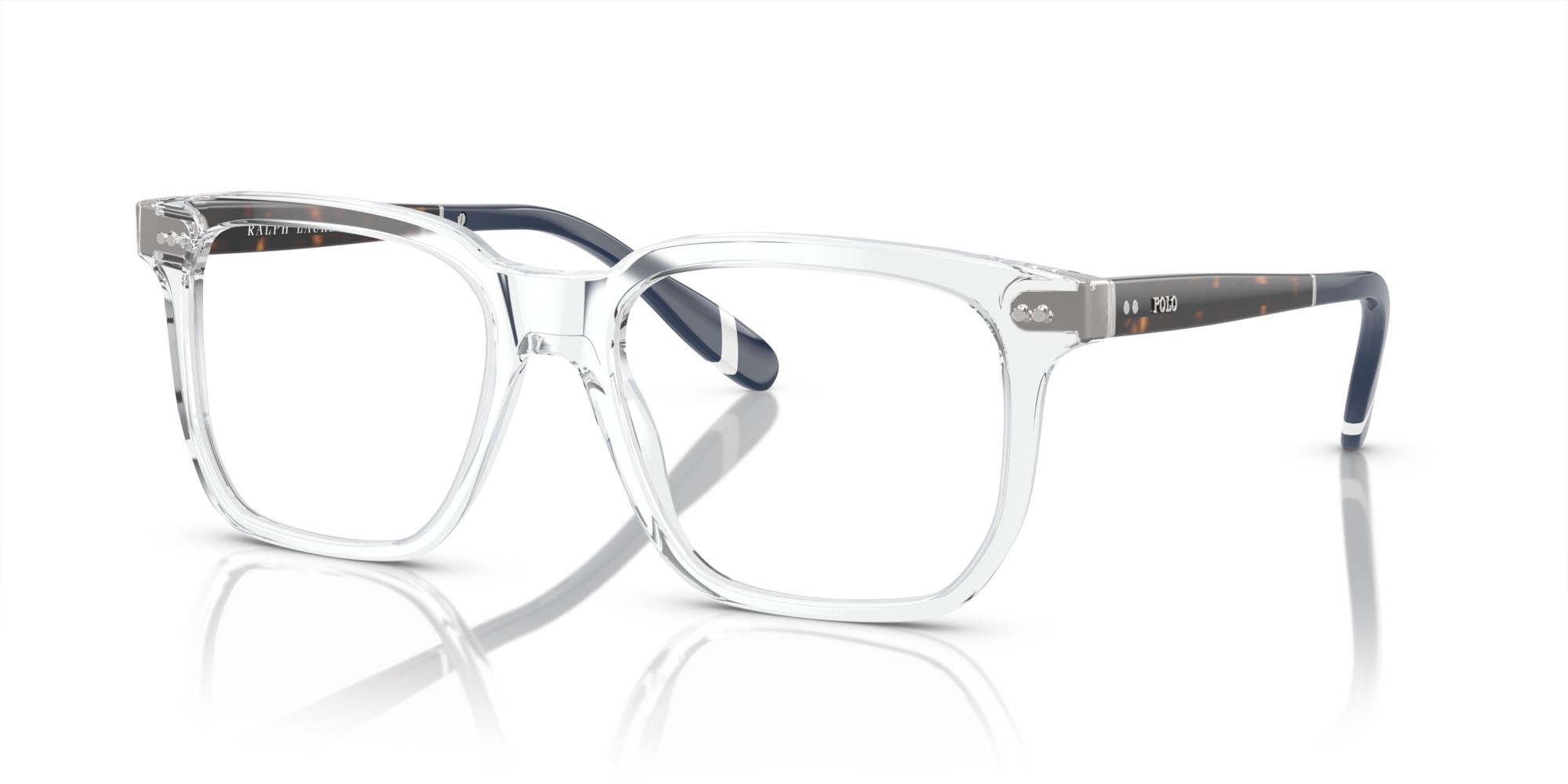 Eyeglasses Polo PH 2269 (5331) color crystal brillante shape square lenses lente demo