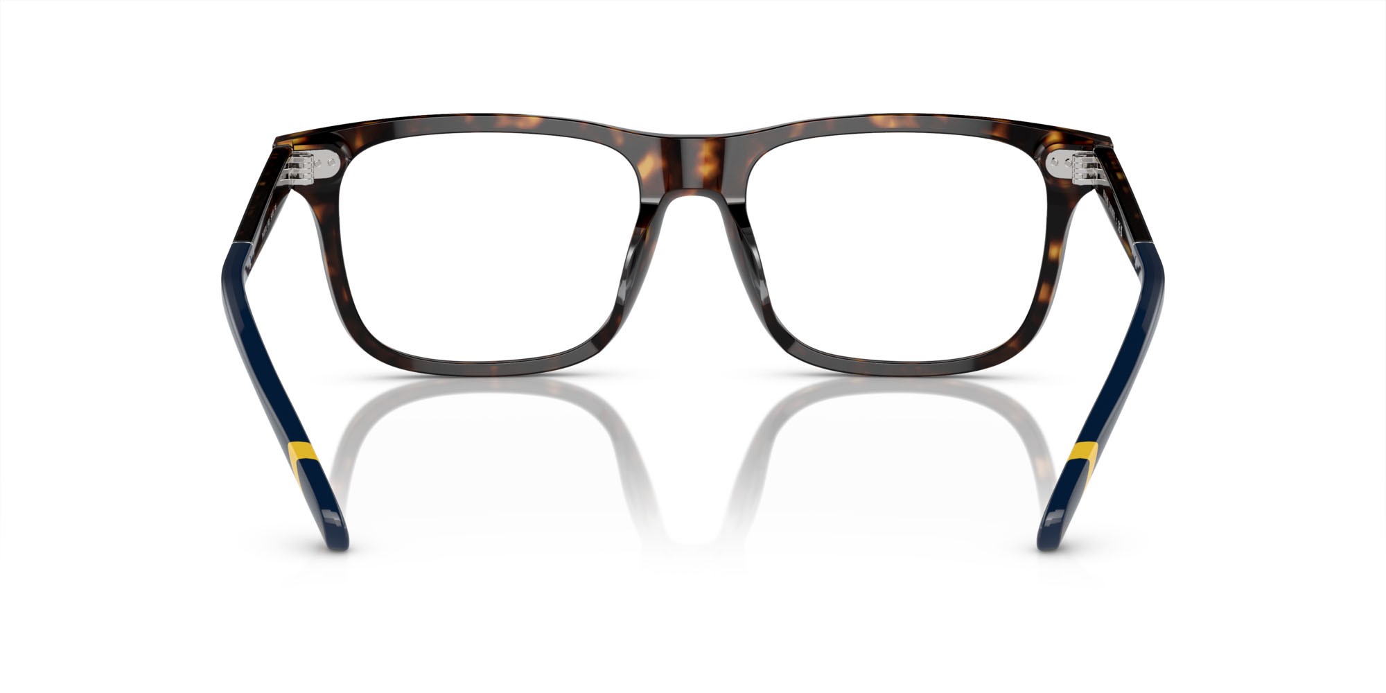 Eyeglasses Polo PH 2270U (5003) color havana scuro lucido shape rectangle lenses lente demo